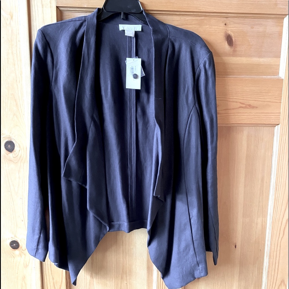 Michael Kors navy linen jacket 20W